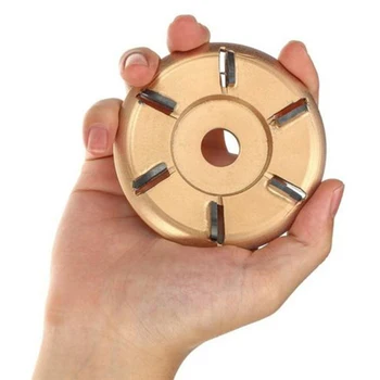 

Carvings Tool 6 Tooth 22 Hole Angle Grinder Milling Cutter Disc New Power Wood