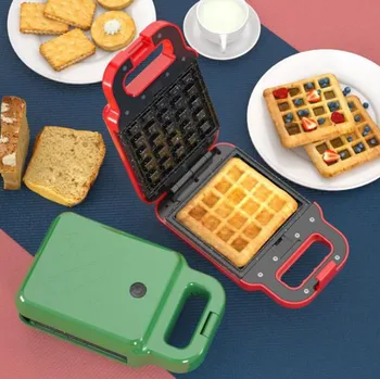 

Factory Direct Sales Home Mini Multi-functional Fried Sandwich Breakfast Machine Waffle Toast Bread Machine Double Plate Machine