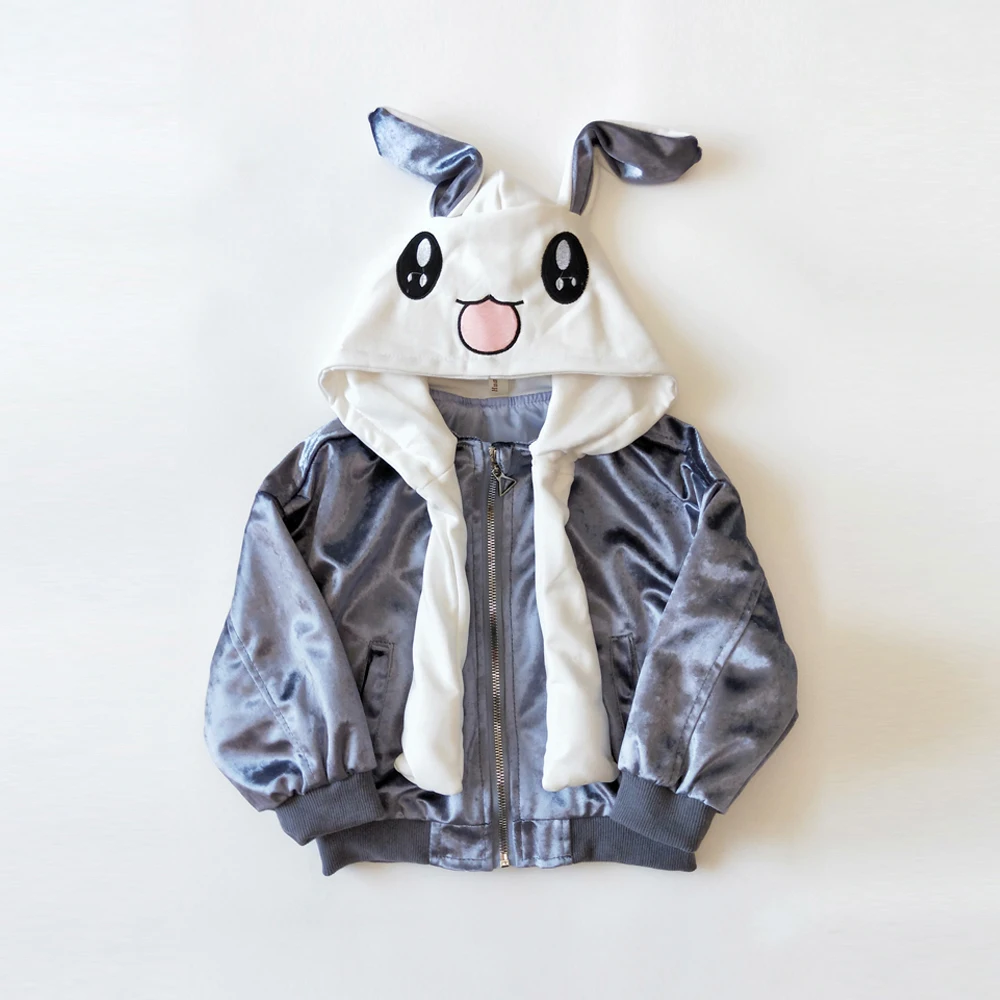 #TM008 Girl's Bunny Jacket That Will Shake Ears! | Детская одежда и обувь
