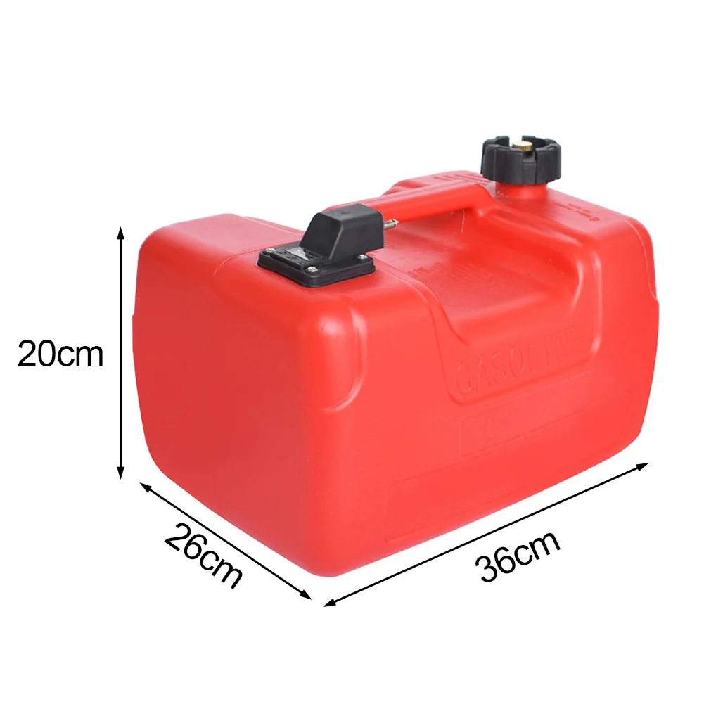 12L газовый Коррозионностойкий прочный масляный ящик топливный бак антистатические лодка контейнер подвесной Морской Портативный красный аксессуары