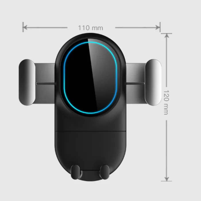 360 Вращающийся Автомобильный кронштейн для телефона держатель Беспроводное зарядное устройство гравитационная стойка GPS SUB