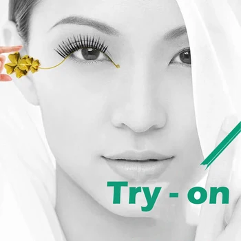 

2pcs Grafting Eyelash Curve Design Conforming to Ergonomics Try On Effect Holder False Eyelash Style Display Board