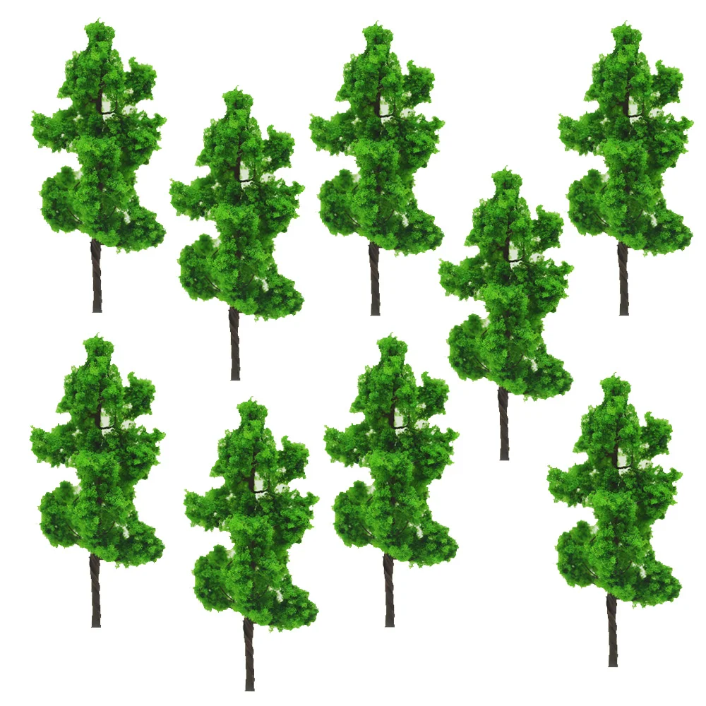 

9CM DIY sand table model building materials tree green yellow wire model tree A landscape tree model specifications