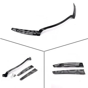 

For Harley Touring Road Glide 2015-2017 CNC Motorcycle parts Center Split Windshield w/ Side Trim Fit Decorative strip