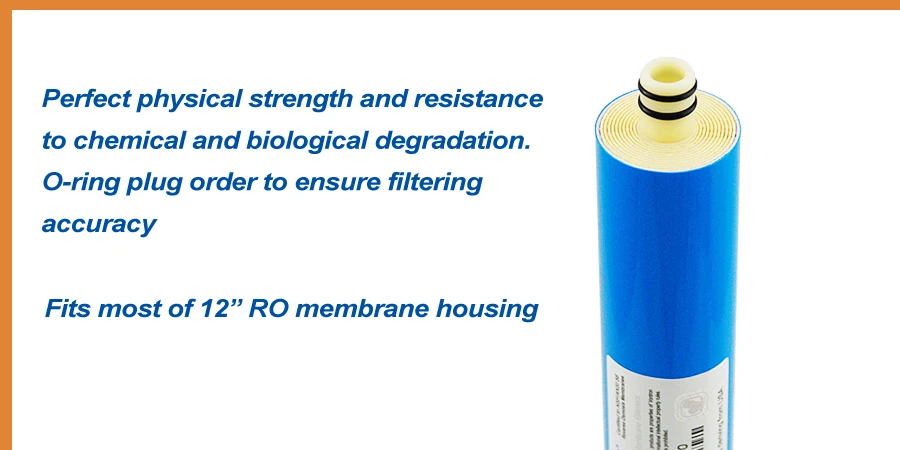 Coronwater Osmose Reversa Sistema Membrana, 50 GPD, ULP1812-50