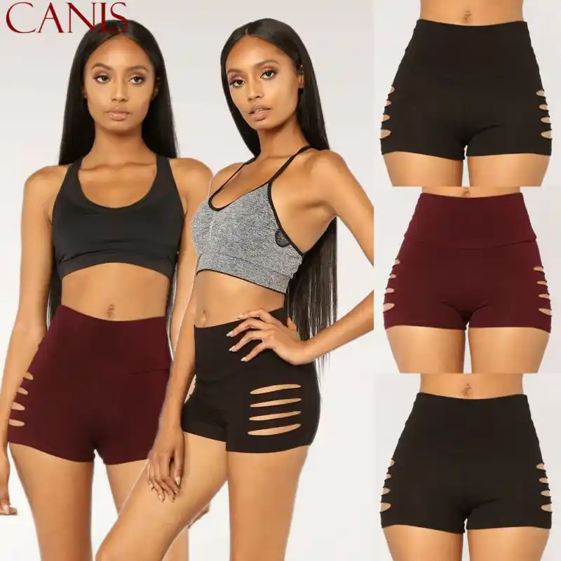 High waisted gym shorts australia Clearance