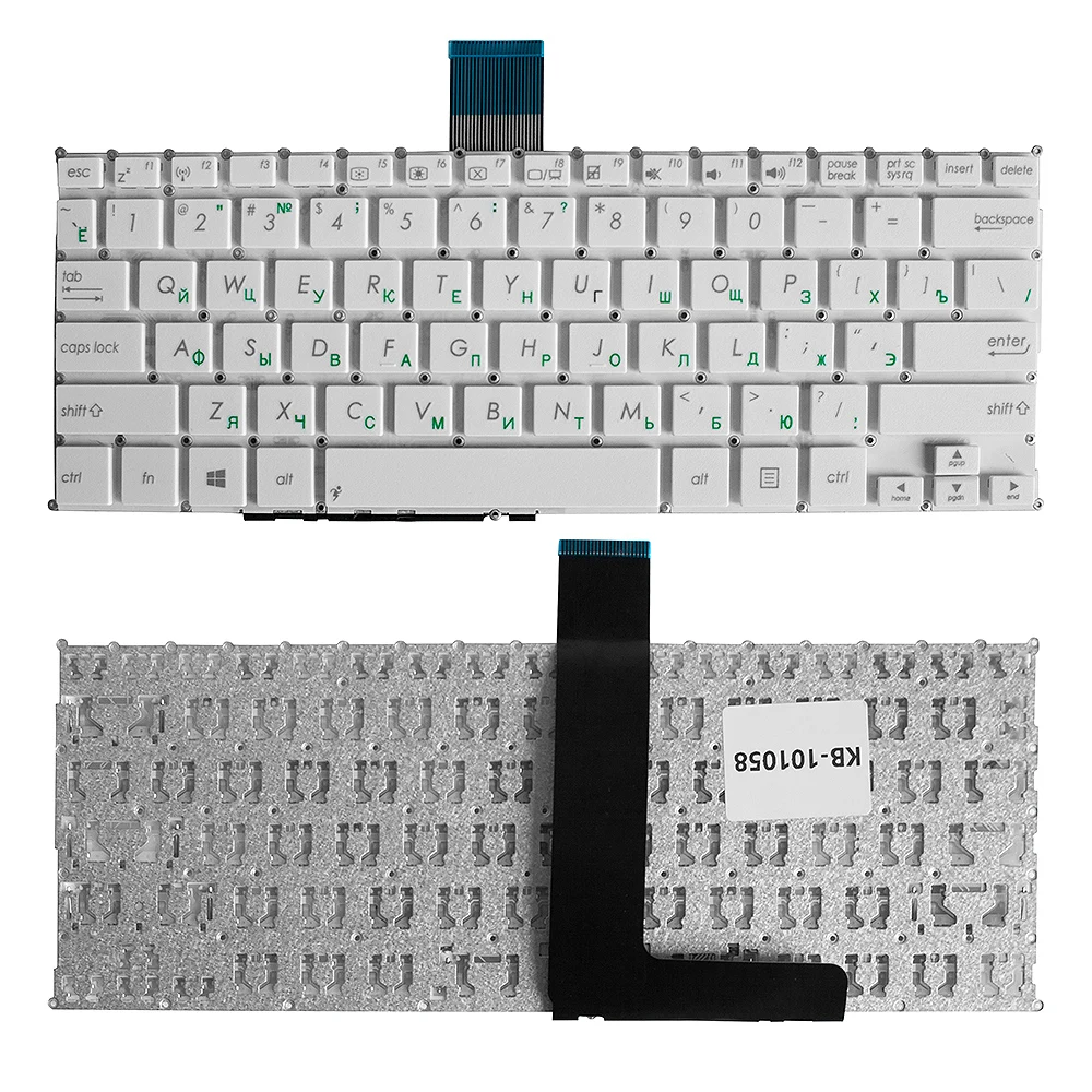 Keyboard for laptop Asus f200ca f200la f200ma X200 Series. Flat enter. White no frame. PN: aeex8e0110. | Компьютеры и офис