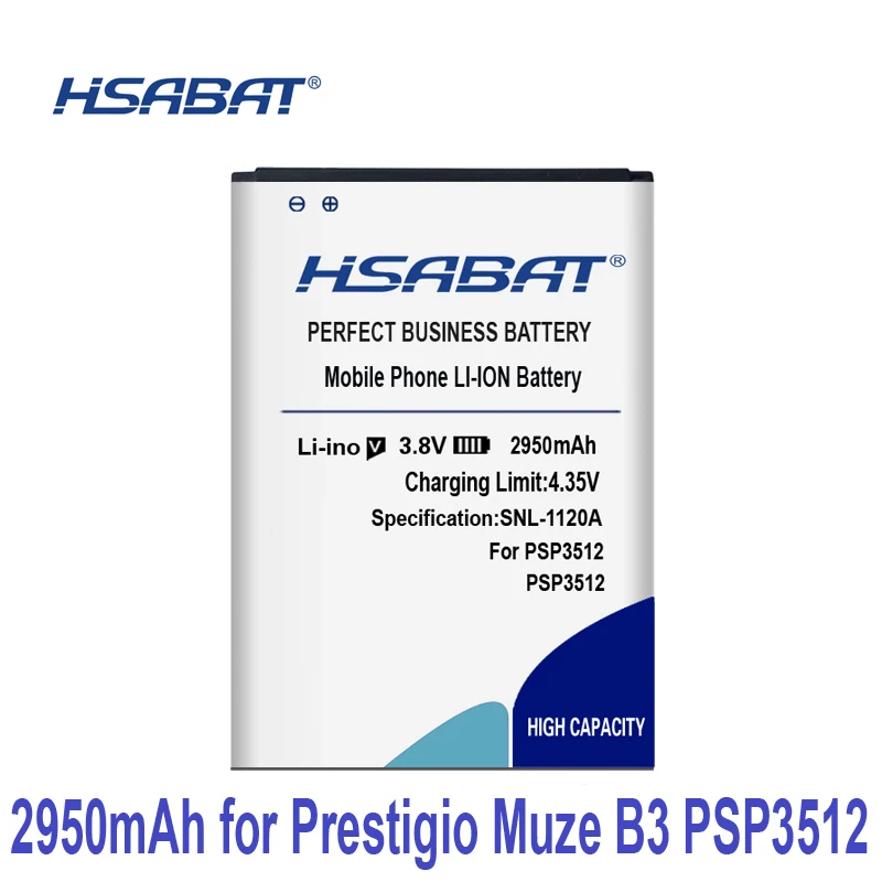 Высококачественный аккумулятор для Prestigio Muze B3 psp 3512 psp 3512 DUO psp 3512DUO запасной аккумулятор для мобильного телефона