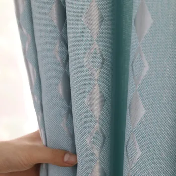 

Wholesale Explosion Simple and Fresh Nordic Ins Flax Products Shading Curtain Processing Customized Curtain Fabric