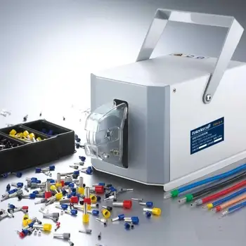 Buy FEK-6-4 PNEUMATIC TYPE TERMINAL CRIMPING MACHINE Self-adjusting Adaptation To The Desired End Sleeve Size