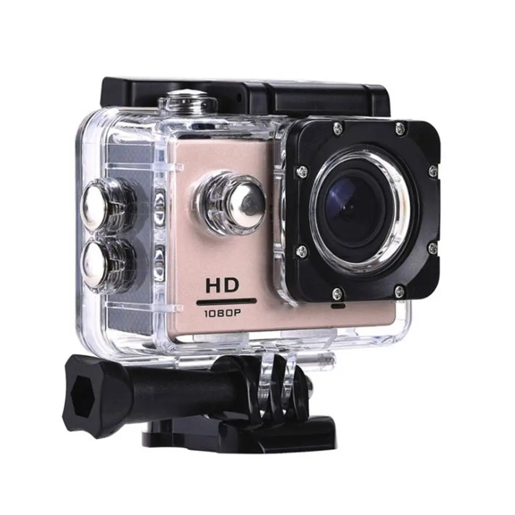 

New HD Sports DV Camera Mini Sports Camera Ultra 30M 1080P Underwater Waterproof Helmet Video Recording Camera Sports Camera
