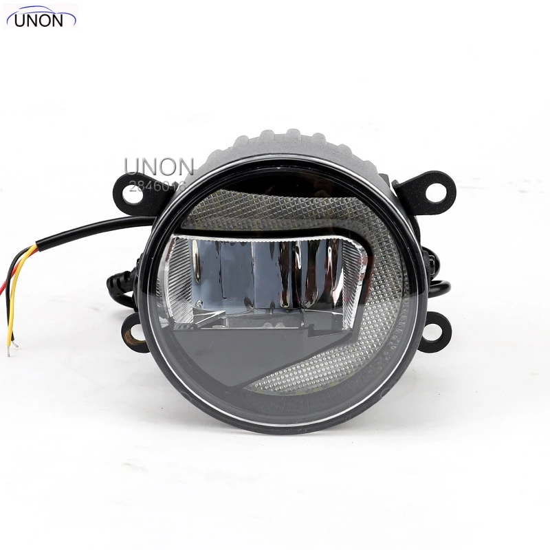  Functions Auto LED DRL Daytime Running Light Car Projector Fog Lamp with yellow signal For Jeep Wra - 33008264127