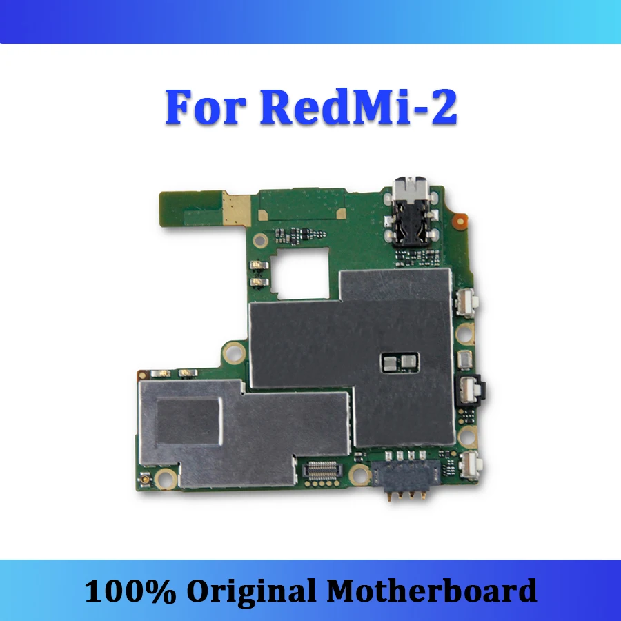 Разблокирована для Xiaomi Hongmi Redmi 2 материнская плата для REDMI 2 заменена материнская плата Android 8GB16GB материнская плата с чипами материнская плата