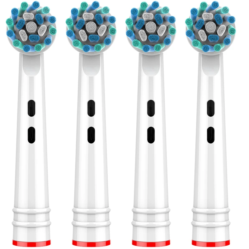 Насадки для электрической зубной щетки Braun Oral B 4 шт. | Красота и здоровье
