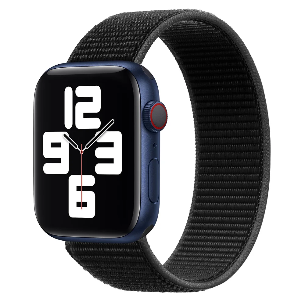 Aceshley Hot Selling 2021 New Upgrade Braided Solo Loop Elastic Nylon Straps for Apple Watch Band Series 6/SE/5/4/3/2/1