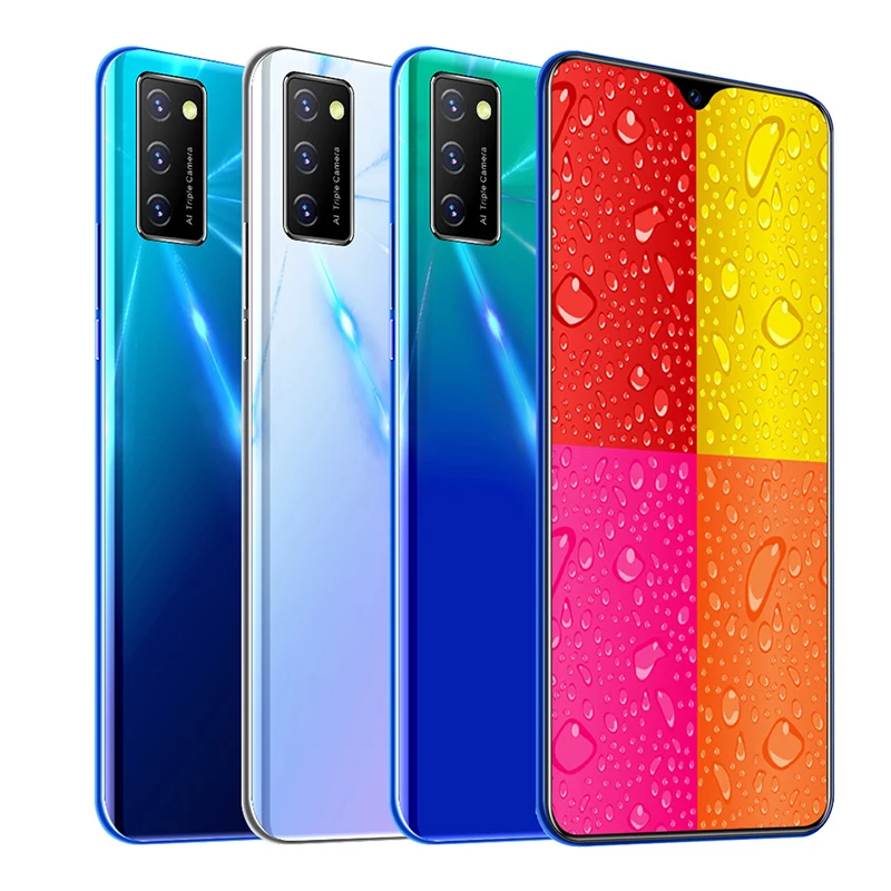 US $125.40 Smart Phone 65 Inch 8Core 256GB Free Shipping 3800mAh Android Smart Phone Unlock Cheap Phones Student Mobile Phone
