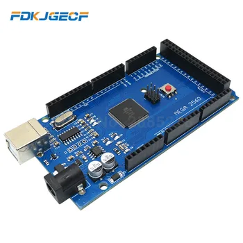 

MEGA2560 Mega 2560 R3 REV3 ATmega2560-16AU CH340G Board ON USB Cable compatible for arduino No USB line