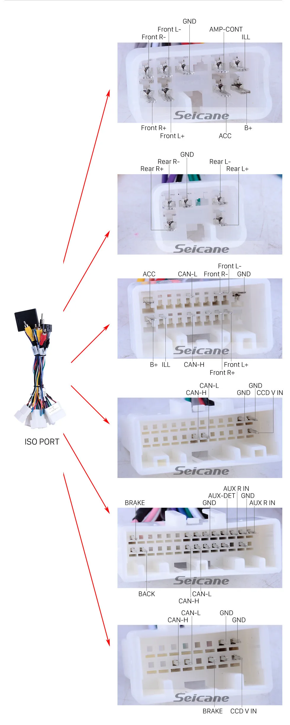 Excellent Seicane Android 9.0 10.1 inch GPS Car Radio Stereo For 2015 Toyota CAMRY 3G Wifi 1+16G 8-Core Multimedia Player Support RDS DVR 16
