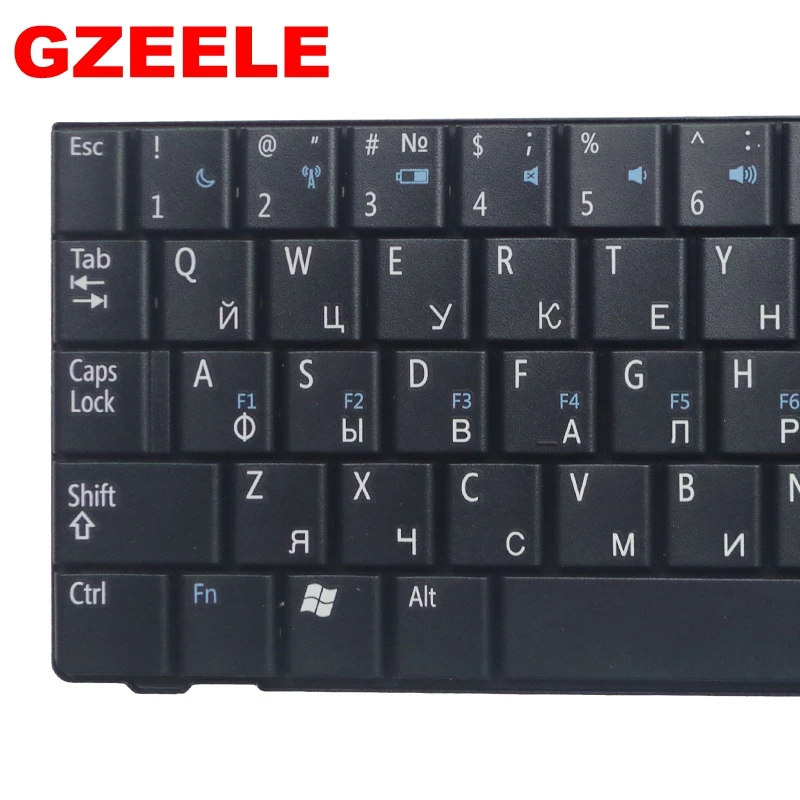 RU черный Новый Клавиатура для ноутбука Dell Inspiron Mini 9 910 0T296H T296H 0P689H русский