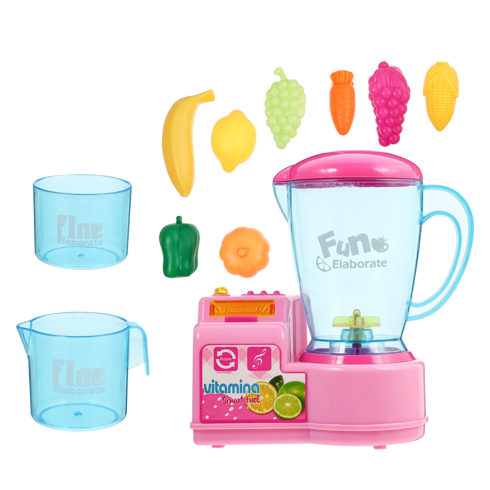 Kitchen Toy Mini Simulation Juicer Squeeze Fruits Tools Kids Pretend Play Toys 