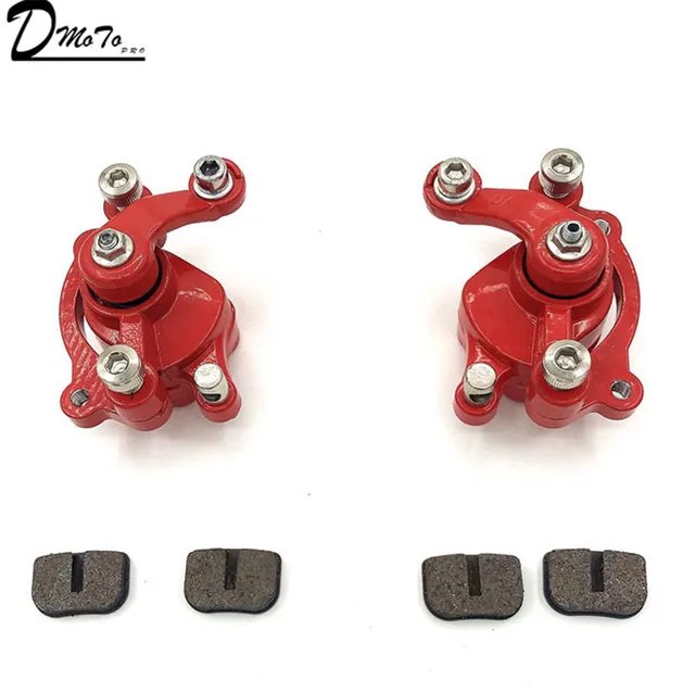 Kit d'étrier de frein à disque arrière et avant pour vélo, Mini D343 à gaz,  Rotors 140mm, Scooter électrique RL - AliExpress