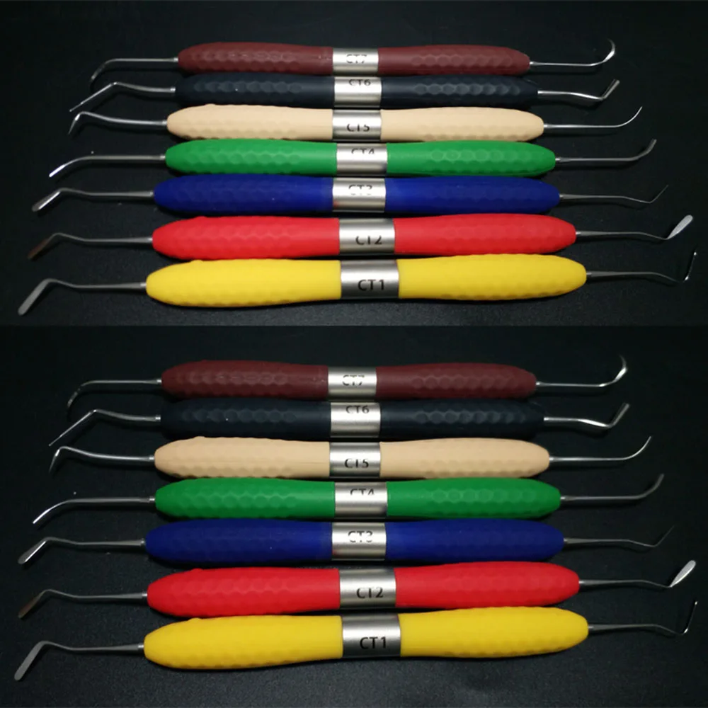 Высококачественное средство для полировки зубов наполнитель эстетический комплект для пломбирования LM смоляный нож пластиковый комод с силиконовой ручкой