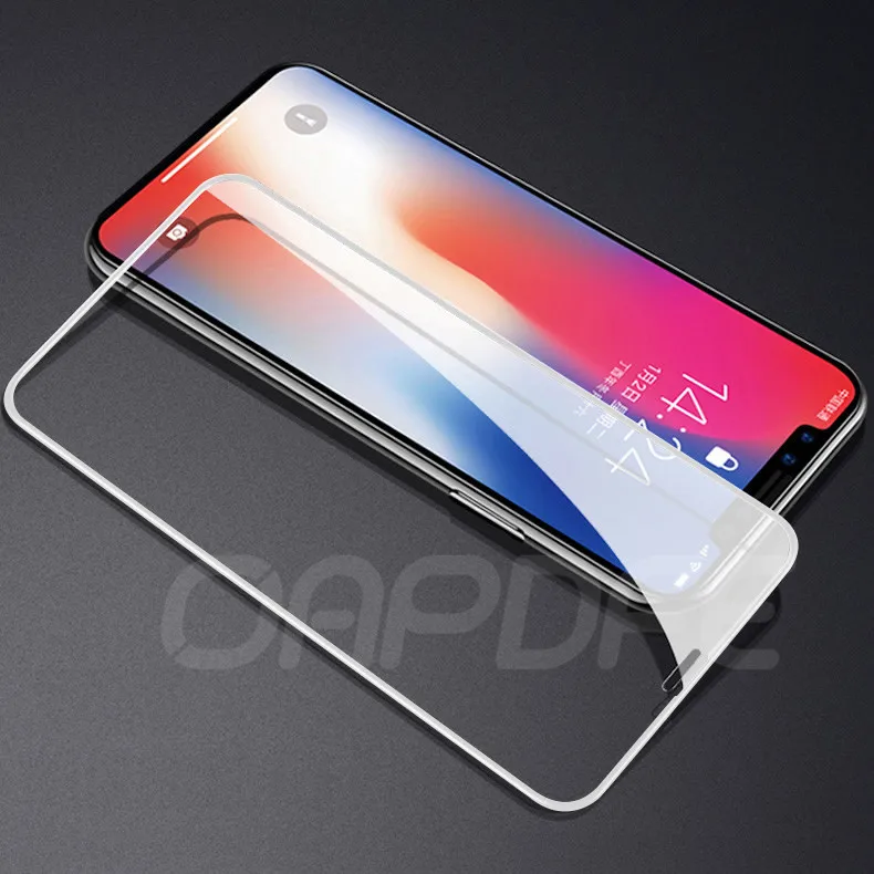 100D защитное закаленное стекло для iPhone 11 Pro X XR XS Max Защитное стекло для iPhone 8 7 6 6S Plus защитная пленка