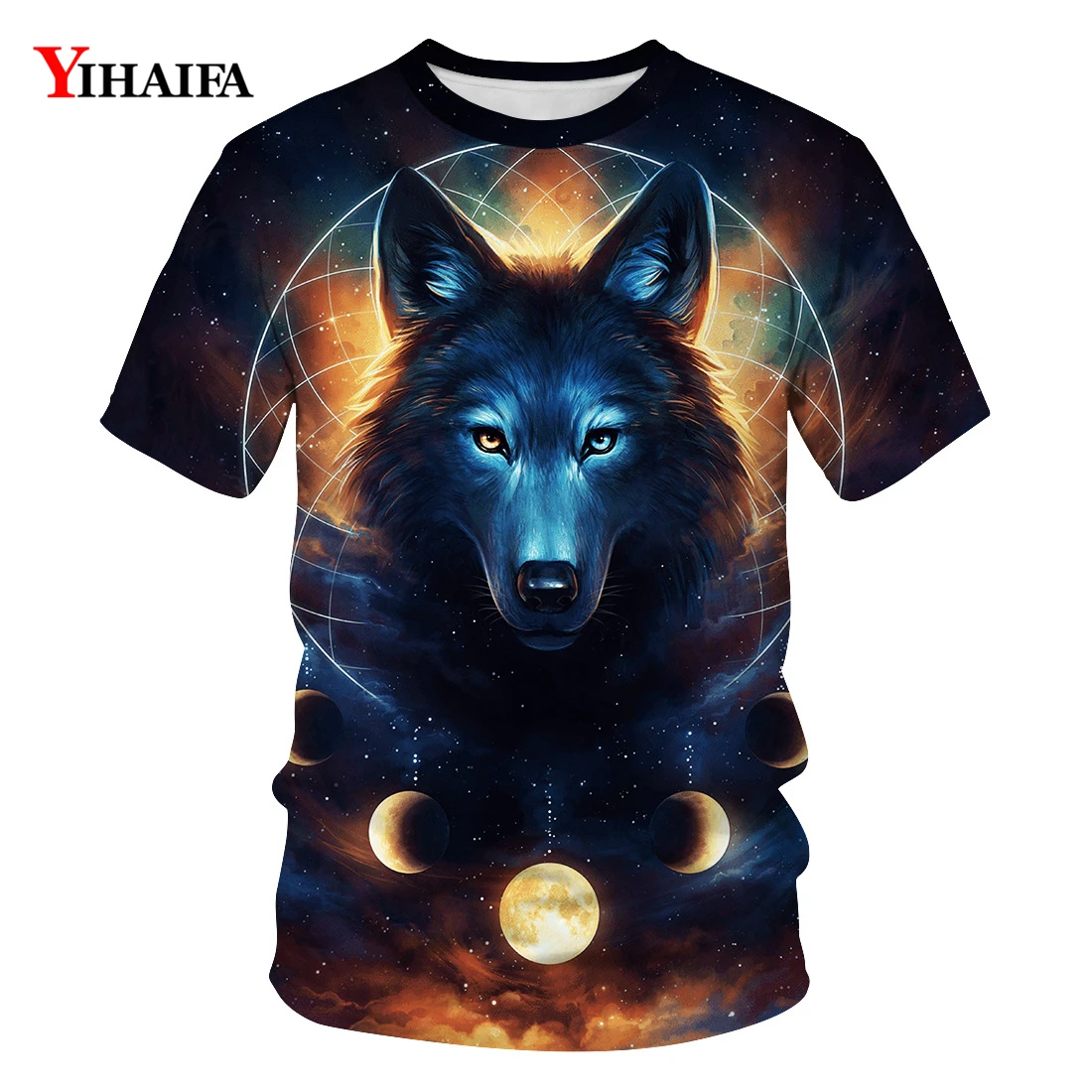 

Men's New Short Sleeve O-neck Tee Shirt Summer Personalized Gym T-Shirt 3D Print Novelty Creative Graphics Animal Tops