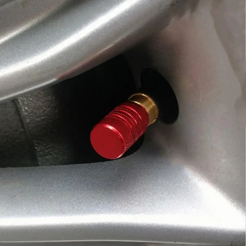 4 шт шток клапана шины автомобиля колпачок болта-в алюминиевых колпачках клапанов колеса автомобиля Шины Клапаны шины стволовых колпачков воздуха