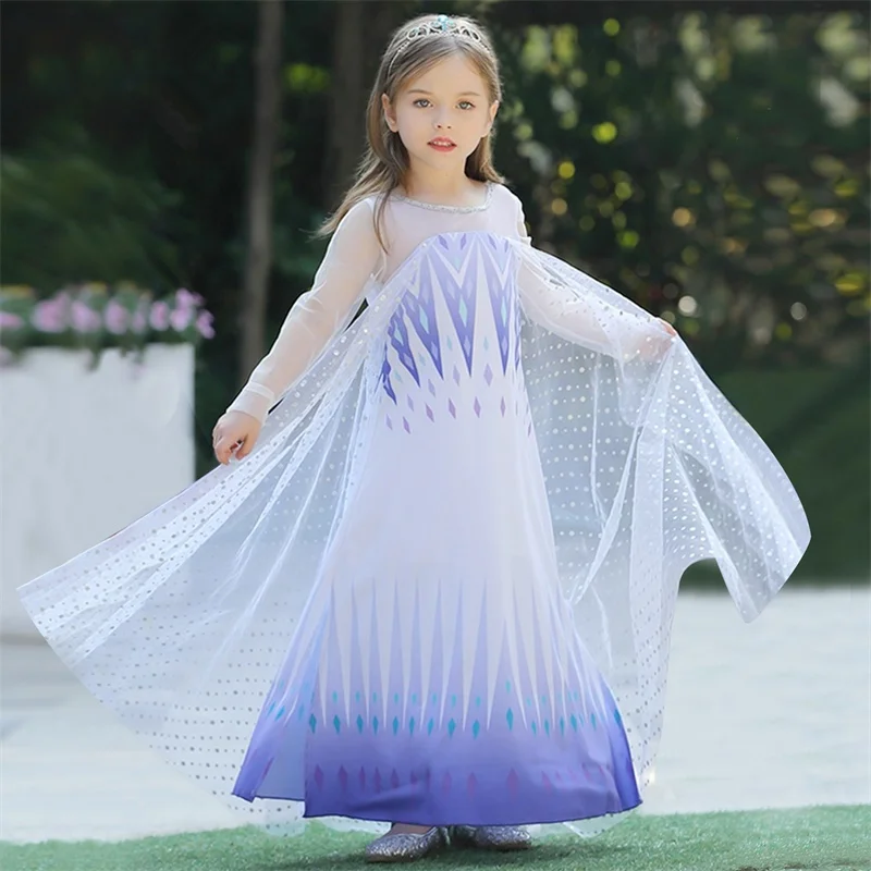 Déguisement Disney La Reine des Neiges 2 Elsa 7-9 ans - Déguisement enfant  - Achat & prix