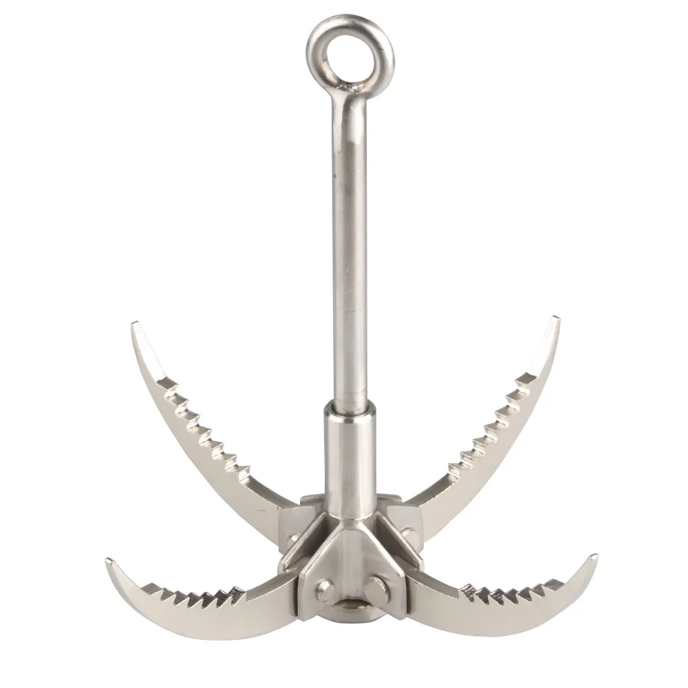 

Cross Border for Outdoor Stainless Steel flyingtiger zhua Open Country Rock Climbing Hook Folding Survival jiu sheng gou