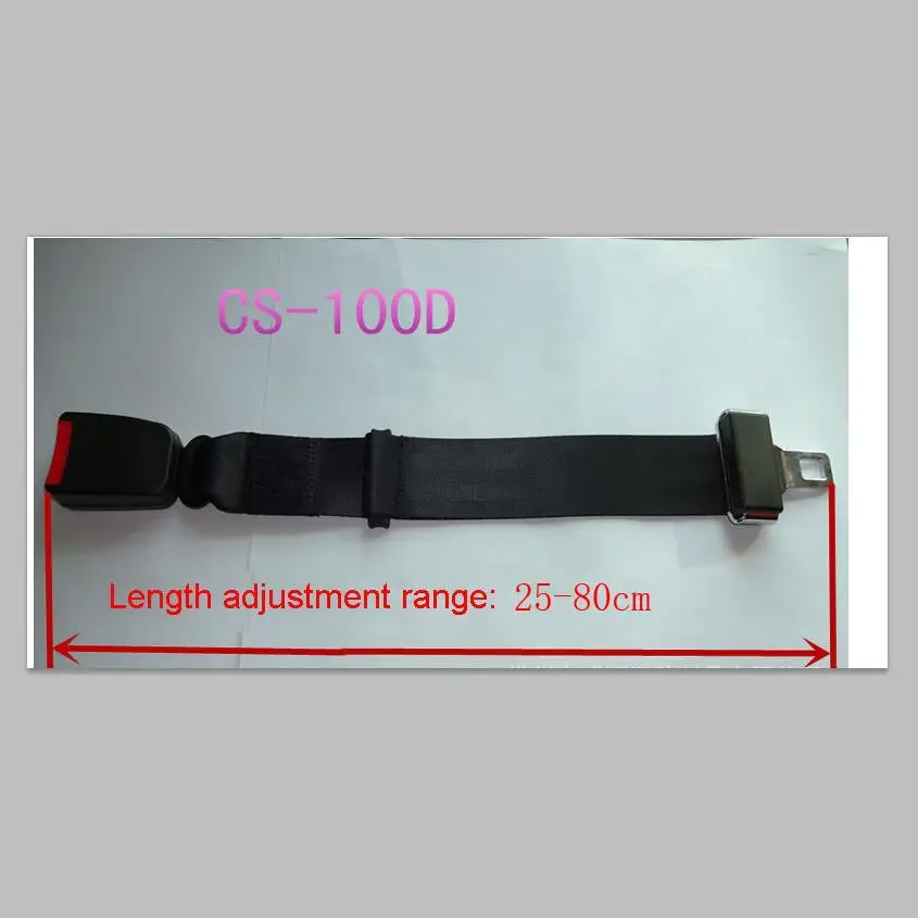 Adjustable Car Seat Belt Extender Cover Safety Belt Extension Plug Buckle Seat Clip Extender Cover Auto For Pregnant Fat