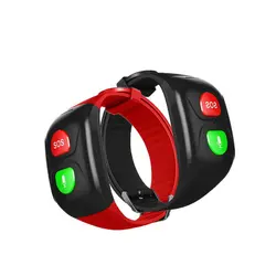 Elderly Older Old Man GPS+WIFI Position Swimming Heart Rate SOS App Remote Monitor Call Smart Band Watch Bracelet Smartband