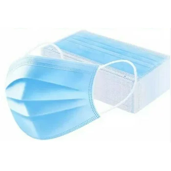 

200PCS Disposable Mask Face Mask Protective Satety Mask Anti-Pollution Respirator Mouth Masks PM2.5 3 Layer Elastic Earloop Mask