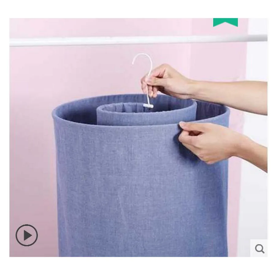 Meatal Spiral Hanger Round Rotating Drying Racks Bed Sheet Drying Hanger Closet Storage Rack Organizer Laundry Storage Racks