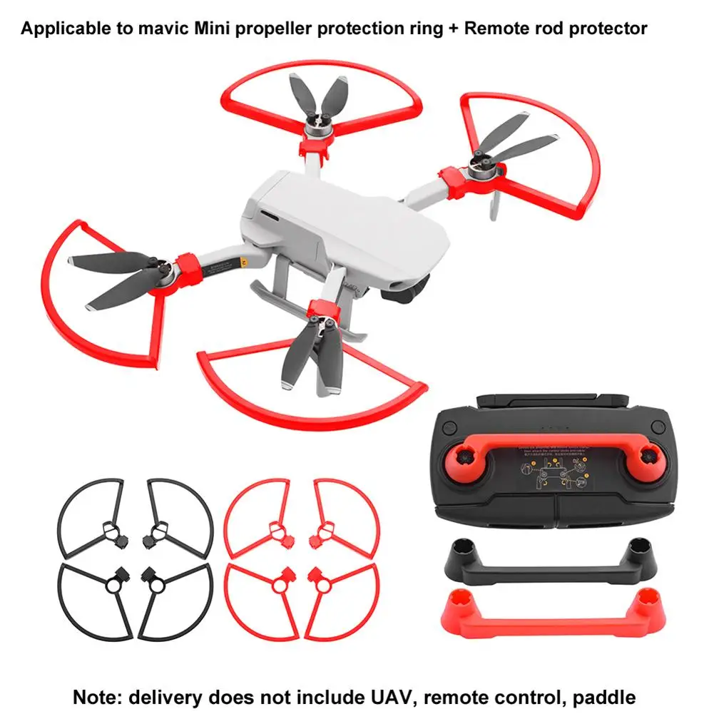 

Anti-Collision Drone Propeller Rings RC Rocker Protector Set for DJI Mavic Mini