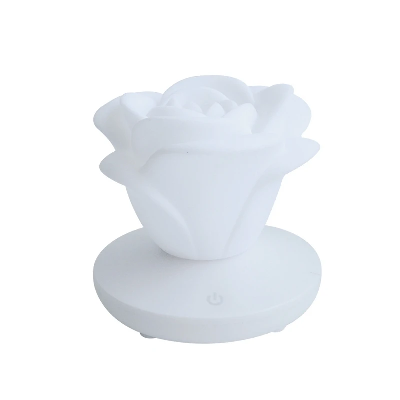 

Rose Usb Rechargeable Led Desks Table Lamp Adjustable Intensity Reading Light Press Switch Desk Lamps Desk Lamps