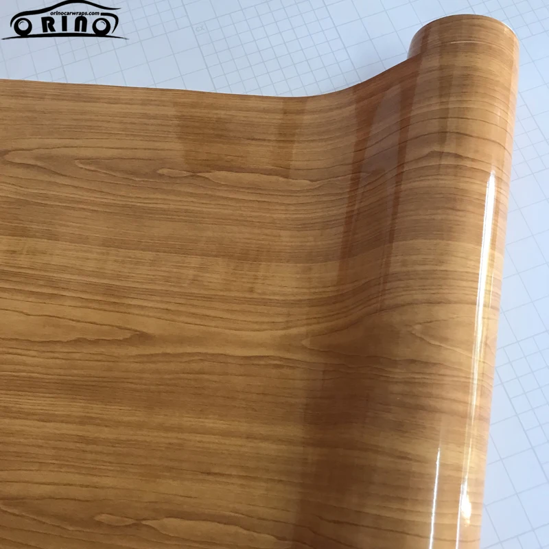 Wood Grain Vinyl Film Sticker-5