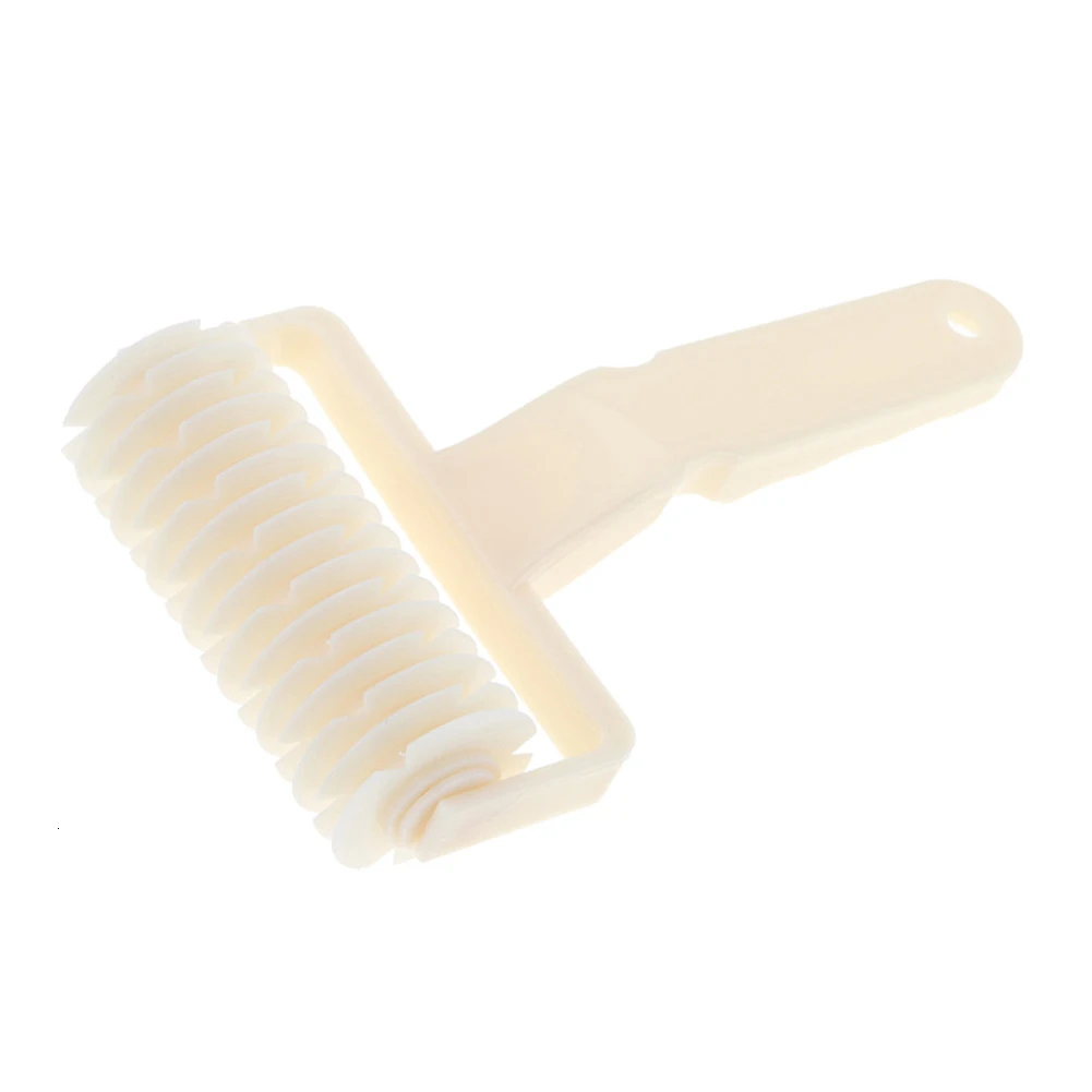 1PCS Plastic Pull Net Pizza Knife Wheel Pasta Lattice Roller Cutter Dough Biscuit Pie Kitchen Baking Tool Cutter Accessories
