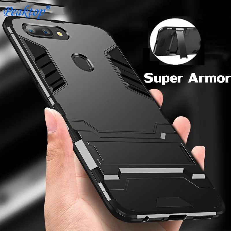 Чехол 360 funda de telfono completa a prueba golpes para OPPO F9 Realme 2 Pro Чехол-броня protectora F3 F5 F7 A7 U |