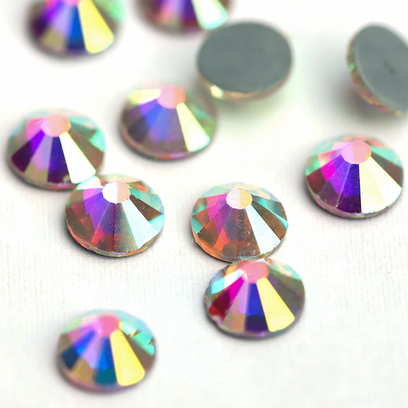 

10 bags ss20 (4.6-4.8mm) AB color crystal rhinestones crystal hot fix stones beads Austrian type