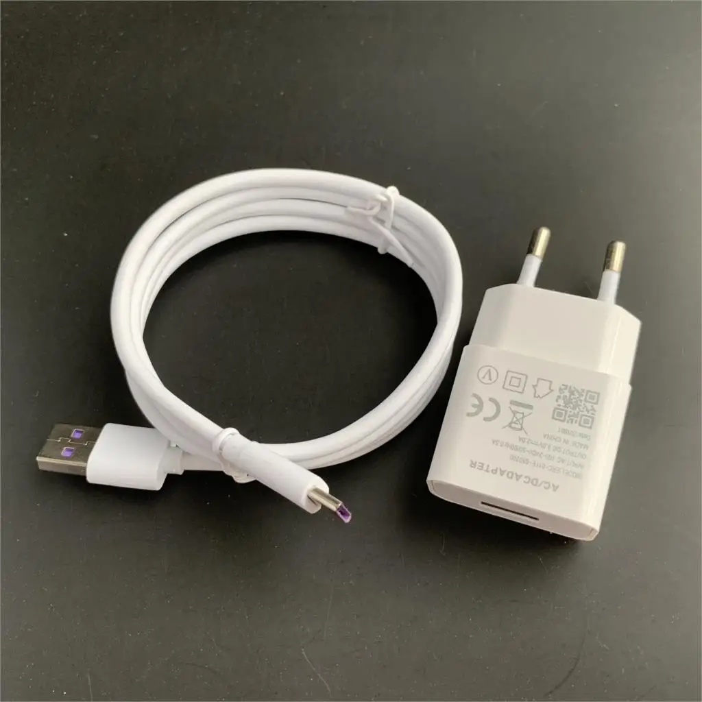 Настенное зарядное устройство USB Type-C для Huawei 5 А P20 Pro Lite P10 P9 Plus Mate10 Mate9 Nova2 honor 8 v8 |