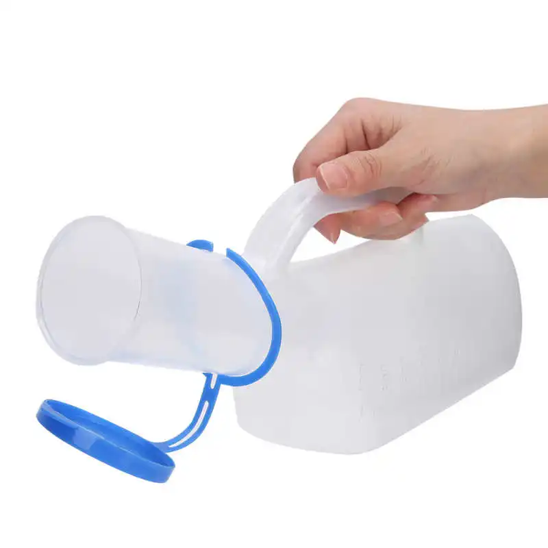 1000ML Female Male Portable Mobile Toilet Car Travel Journeys Urinal Pee Bottle Elderly Bedridden Patient Incontinence Pants portable urinal