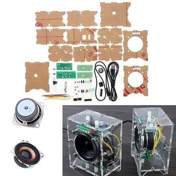 

DIY Mini Small Amplifier Speaker Kit 3W Speaker Audio Student Soldering Experiment Training Diy Circuit Board Kit