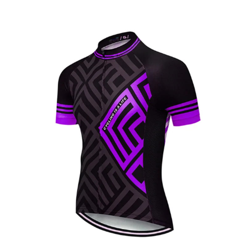 cycling jersey 4 Велосипедная майка Pro Team Мужская летняя одежда для велоспорта дышащий комплект с коротким рукавом для велоспорта MTB комбинезон Ropa Ciclismo maillot - Цвет: cycling jersey 4