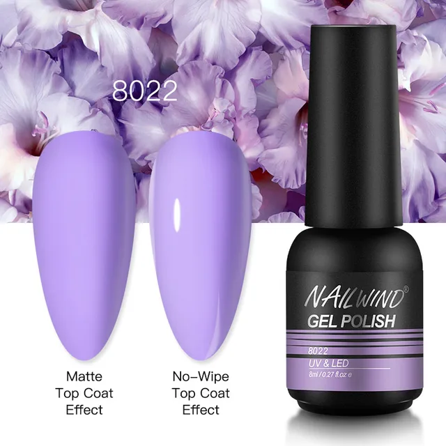 Nailwind Gel Nail Polish 8ml Semi Permanent Varnish Nail Art All for Manicure Need UV LED lamp Base Top coat Nails Gel Polish NE118022