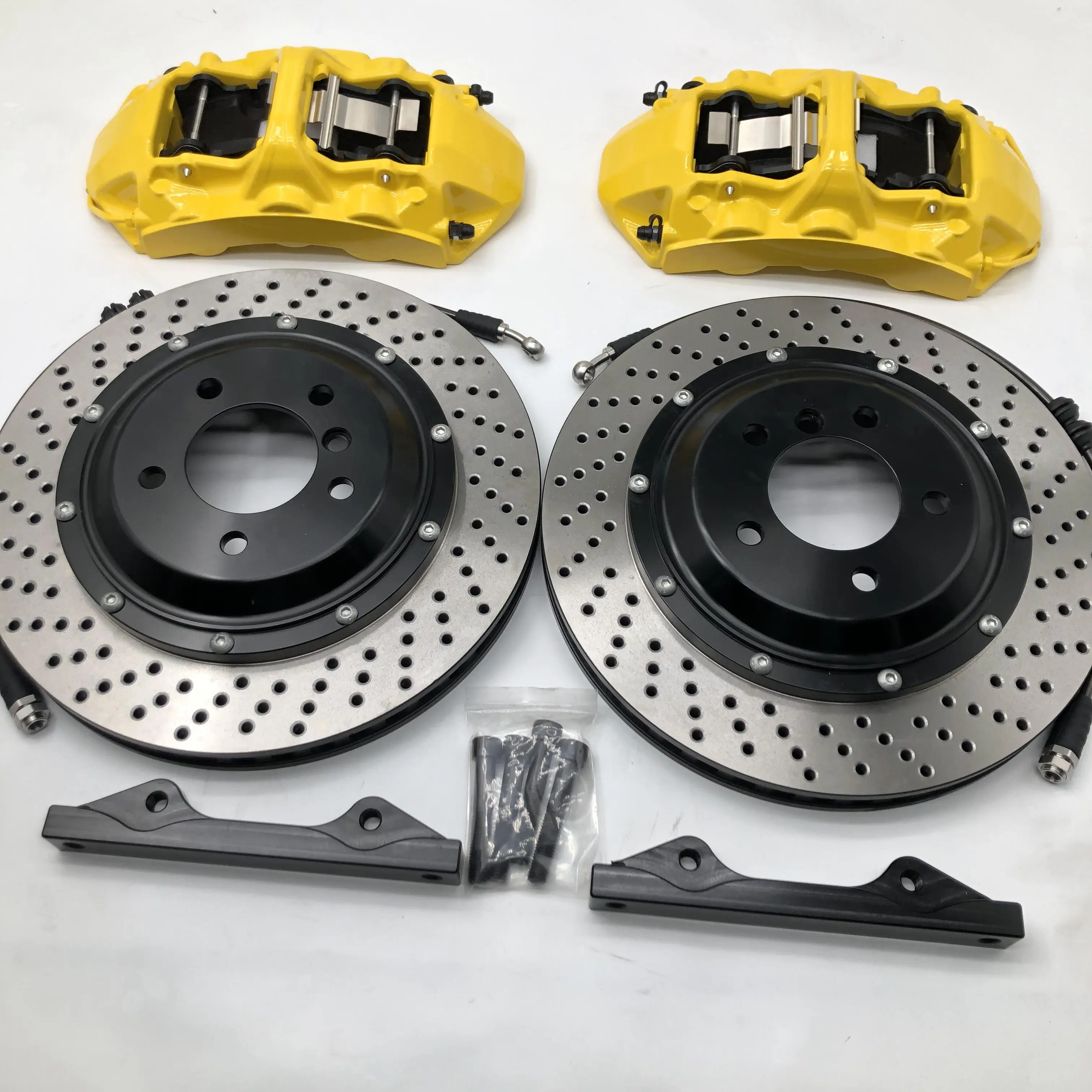 

Jekit car accessor GT6 brake kit 6 big pot caliper 380*34mm brake disc fit for F15 rim 20