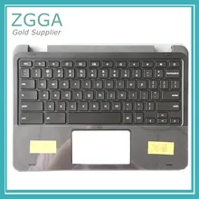 Верхний чехол для Dell Chromebook 11 3189 Упор для рук крышка клавиатура США черный 00YFYX 0YFYX