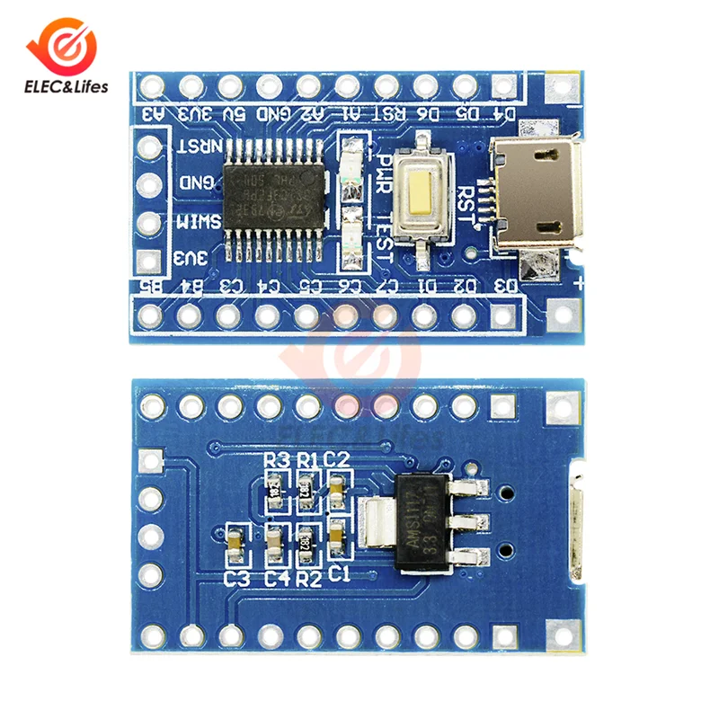 STM8S103F3P6 STM8 Minimum System Core Development Board XY-WB 2.4G ...