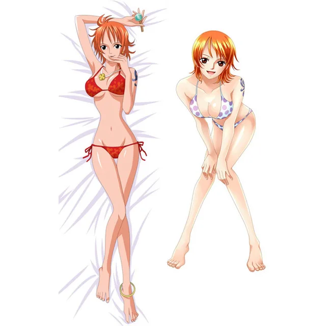 One Piece Body Pillow Case Nami Dakimakura Cushion Cover Hug Body Otaku One piece Merchandise